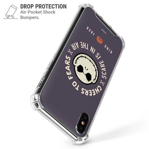 Disney The Nightmare Before Christmas Cheers to Fears iPhone XS Max Clear Case